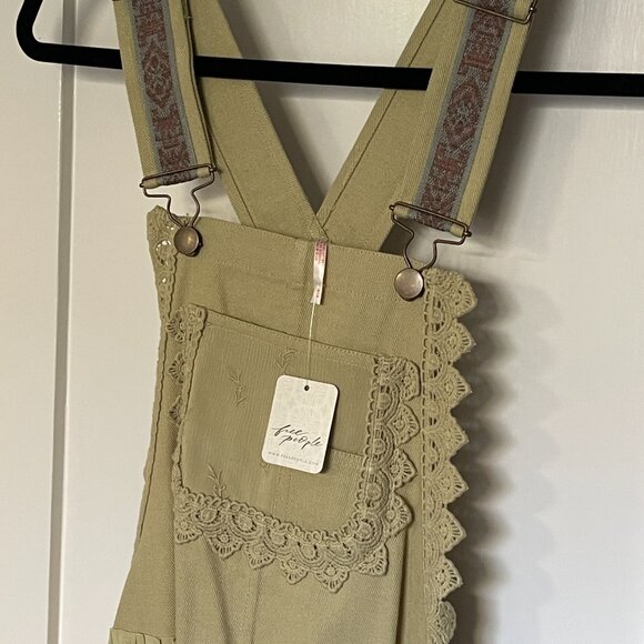 NWT Free People Overall Dress - Picture 2 of 7